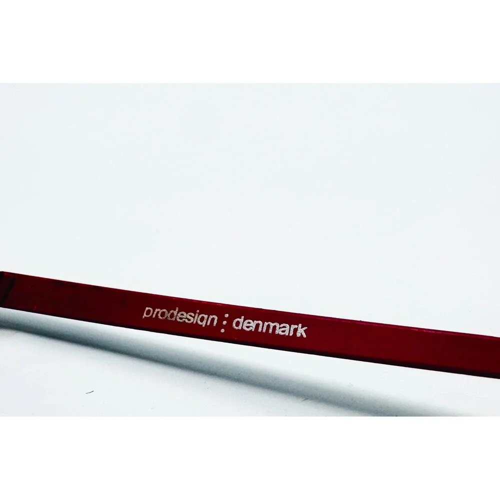 Prodesign Denmark Eyeglasses Women Burgundy Red 1217 c.6021 49-16-130 Small